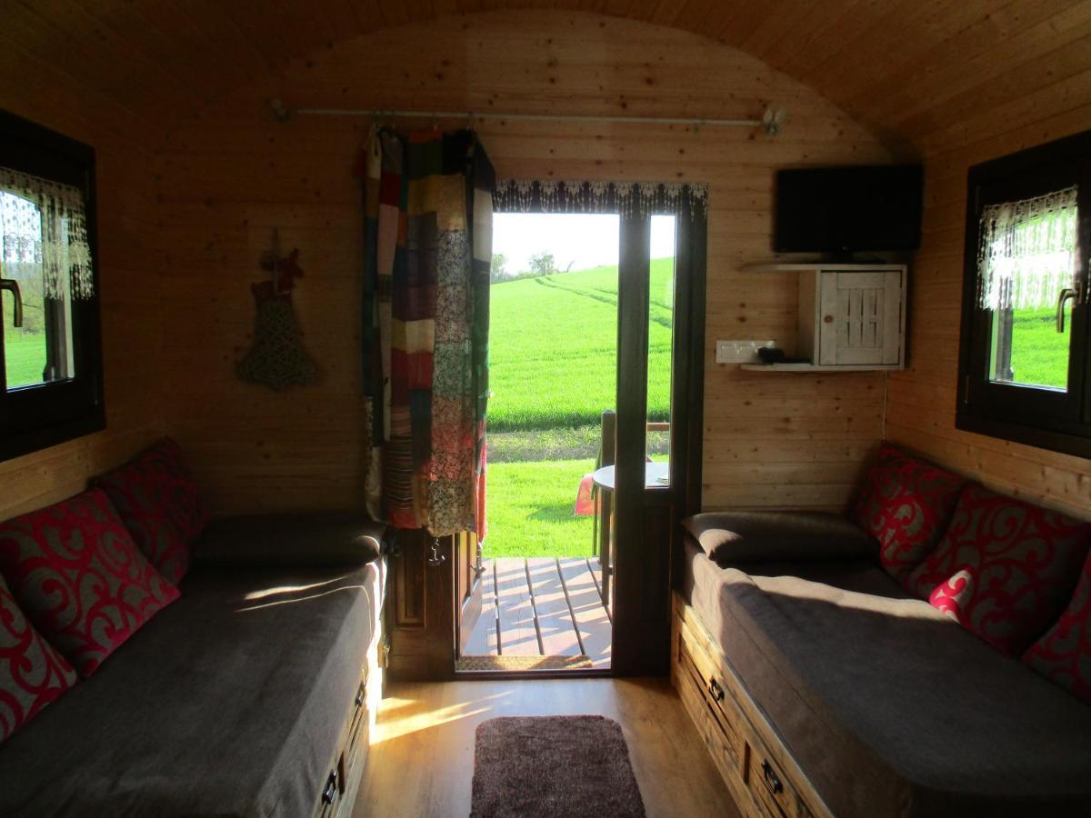Châtillon-sur-Marne Roulotte Panoramique Du Moulin Bed & Breakfast エクステリア 写真
