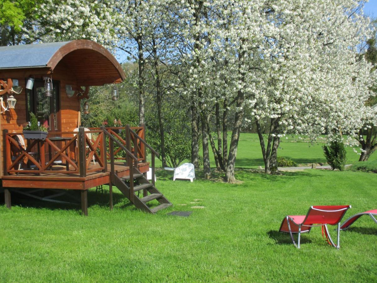 Châtillon-sur-Marne Roulotte Panoramique Du Moulin Bed & Breakfast エクステリア 写真